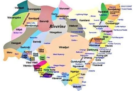 Aboriginal Regions Map