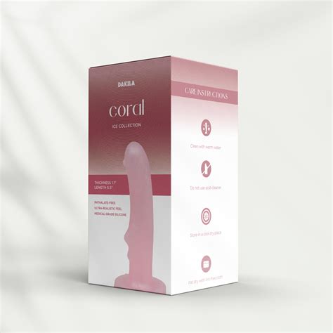 DAKILA Coral Dildo Set With Free Toy Pouch Lauvette