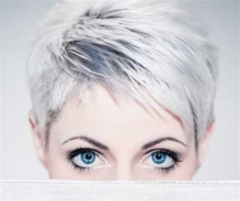 Grey Pixie Cuts Pixie Cut Haircut For