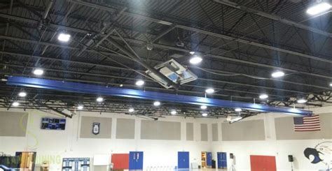 W Led Flat High Bay Light For Basketball Court