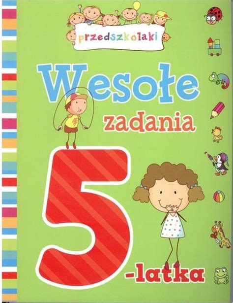 Wesołe zadania 5 latka Opracowanie zbiorowe Książka w Empik