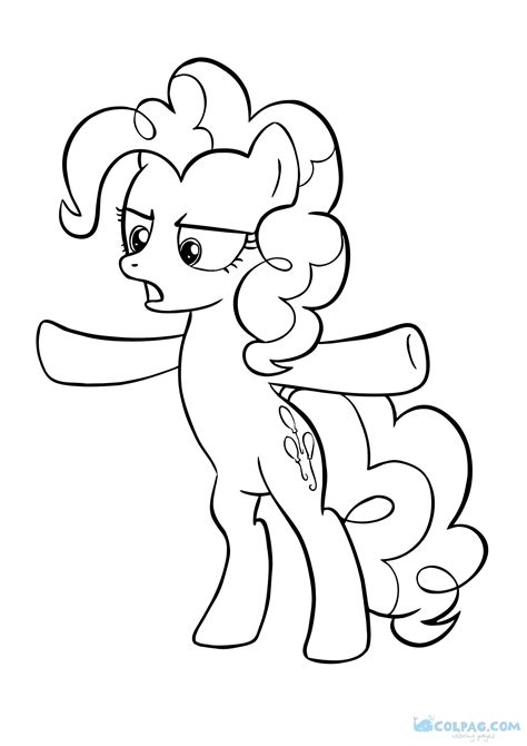 Pinky Pie Coloring Pages To Print