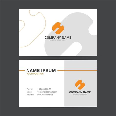 Business card template design vector graphic 3229814 Vector Art at Vecteezy