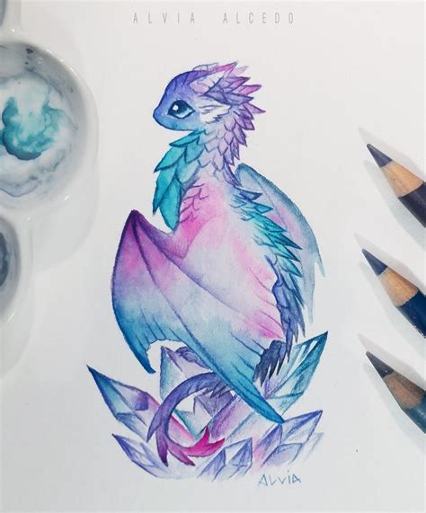 Alvia Alcedo Cute Dragon Drawing Dragon Drawing Dragon Artwork