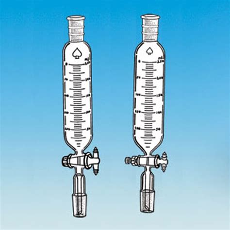 Ace Glass Cylindrical Addition Funnel Ptfe Stopcock Plug