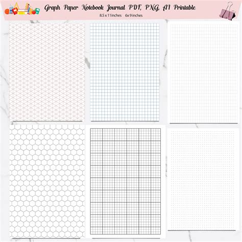 Printable Graph Paper Pdf Png Ai Hexagonal Graph Paper Isometric