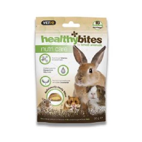 Mandc Vetiq Healthy Bites Nutri Care Treat For Small Animals Apple