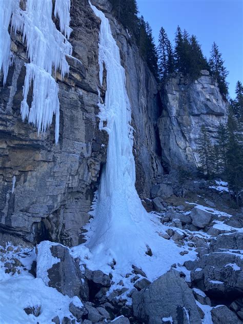 Sulwald Eisklettern M Aktuelle Verh Ltnisse Vom Auf