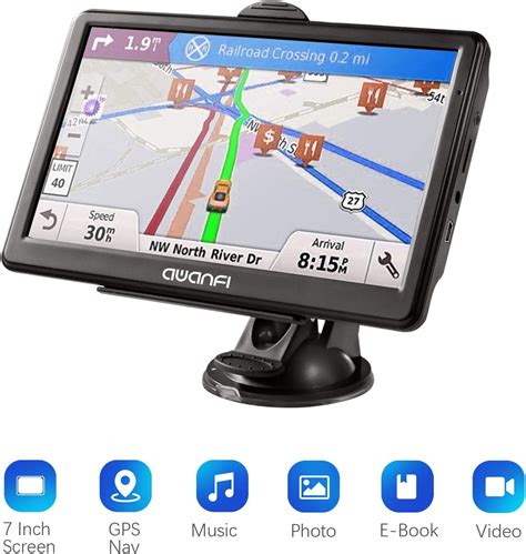 Navigatore Satellitare Auto Gps Per Camion E Auto Schermo Mappa