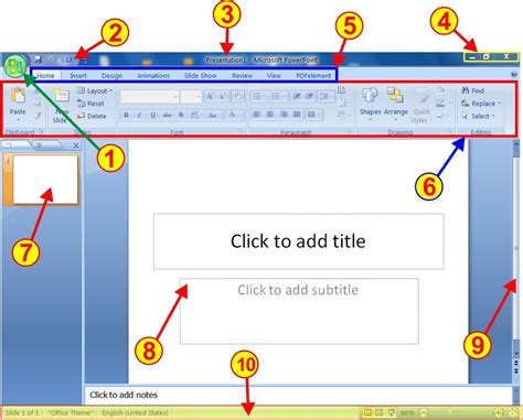 MS Microsoft Power Point 2007 Introduction Complete Hindi Notes पवर