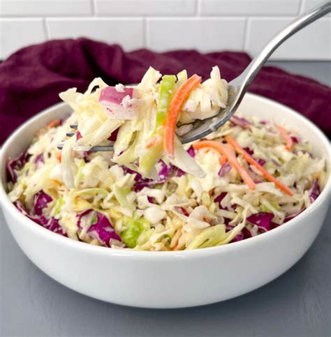 Easy Southern Coleslaw Recipe + {VIDEO}