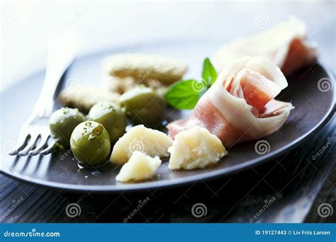 Italian antipasti stock image. Image of mediterranean - 19127443