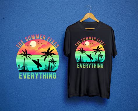 Summer T Shirt Design Bundle Behance