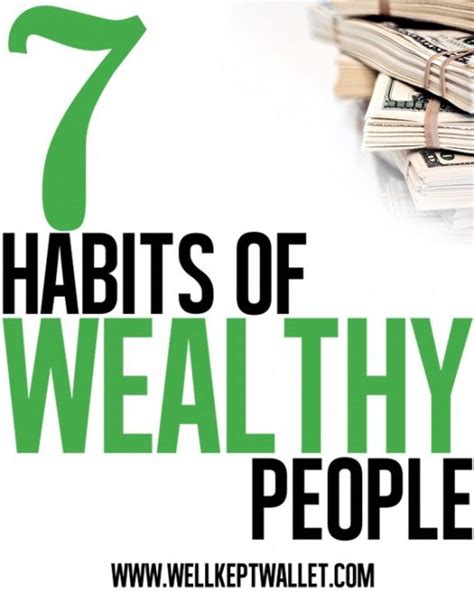 7 Habits Of Wealthy People