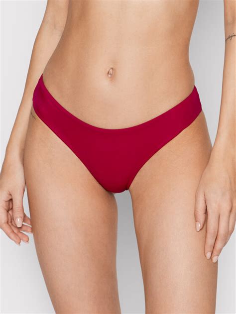 Dsquared2 Underwear Dół od bikini D6B483270 60938 Bordowy Modivo pl