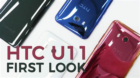 Htc U11 Hands On And First Impressions Youtube