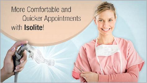 The Isolite Mouthpiece Means More Comfortable Appointments - Blue Back ...