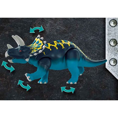 Compre Playmobil Triceratops Batalha pelas Pedras Lendárias Dino