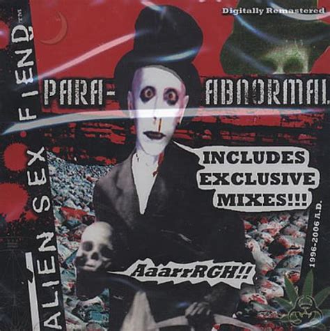 Alien Sex Fiend Para Abnormal UK CD Album CDLP 372773