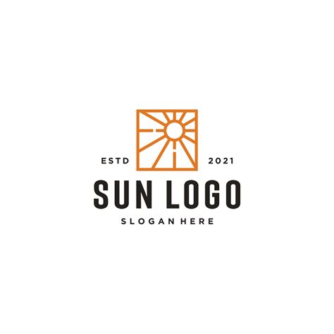 Sun Logo Vector Icon Design Masterbundles