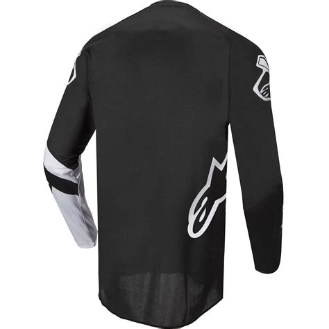 Maillot Moto Cross Enduro Enfant Alpinestars Youth Racer Chaser Noir