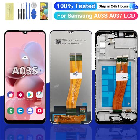 For Samsung Galaxy A03s LCD Display Replacement Touch Screen Digitizer