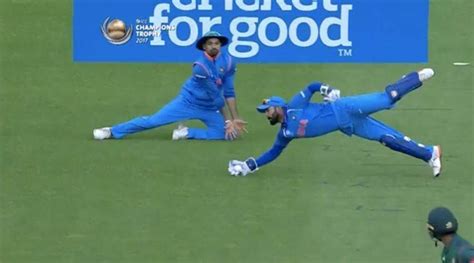 Icc Champions Trophy 2017 Dinesh Karthik Takes A Stunner Watch Video