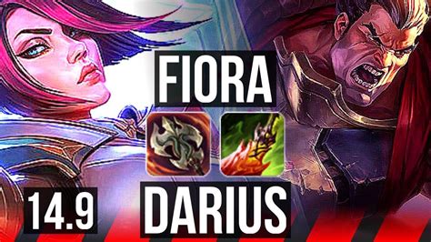 Fiora Vs Darius Top Legendary Games Kr Master