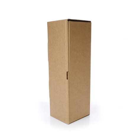 Single Wine Bottle Gift Box Postal Pack DB80 Packaging For Retail