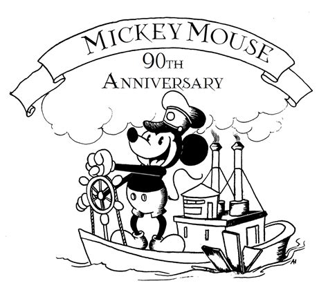 Mickey Mouse 90th Anniversary By Anthonydisneyartist On Deviantart