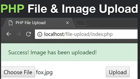 PHP File Upload How To Upload Files And Images With PHP PHP