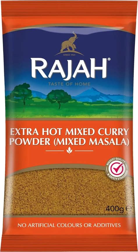 Rajah Extra Hot Mixed Curry Powder 400g Exoticestore