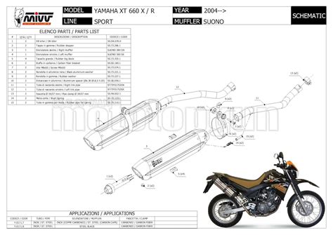 Mivv Auspuff Hom Suono Stahl Schwarz Cc Yamaha Xt X Ebay