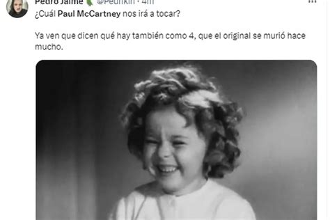 Los Mejores Memes Del Anuncio De Paul Mccartney En México Infobae