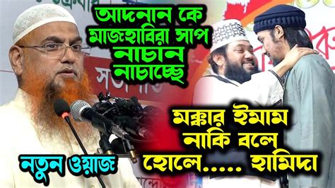 সামি আল্লাহ হুলিমান হামিদা নিয়ে বিভক্তি আবু ত্বহা মুহাম্মদ আদনান কে