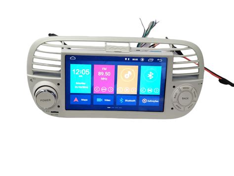 Fiat R Dio Din Android Para Fiat Gps Wifi Carplay Playtek