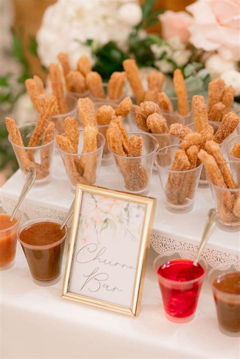 Churros Are Such A Fun Wedding Dessert Wedding Desserts Fun Wedding