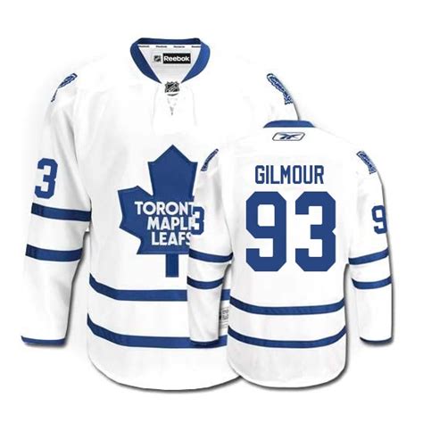 Doug Gilmour Toronto Maple Leafs Youth Authentic Away Reebok Jersey - White