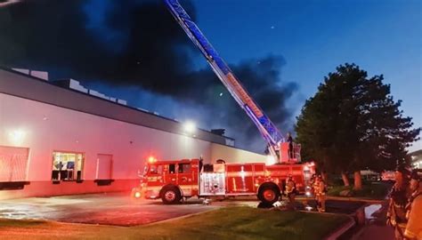 Crews Battle 2 Alarm Fire In Industrial Area Of Salt Lake City Gephardt Daily