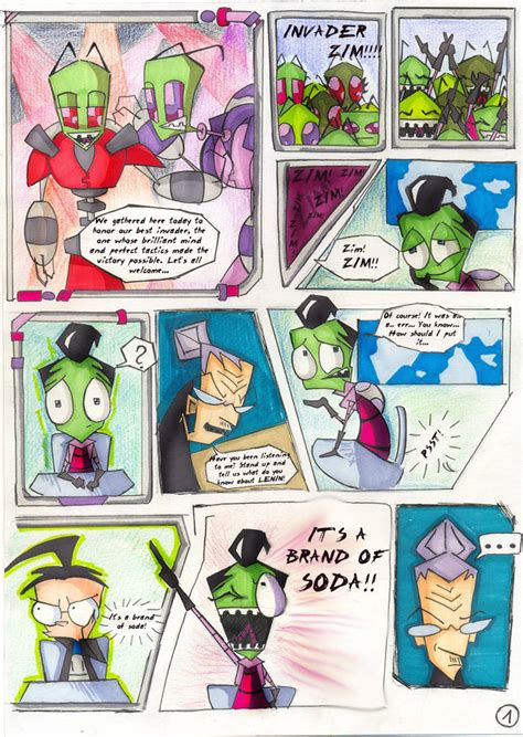 3xs Pg1 Invader Zim By Invader Mandy On Deviantart