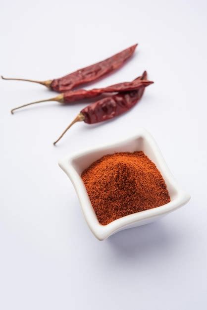 Premium Photo Red Chilli Powder Or Lal Mirch Dust