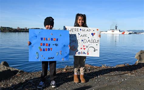 Coast Guard Cutter Waesche returns to California homeport | Stars and ...