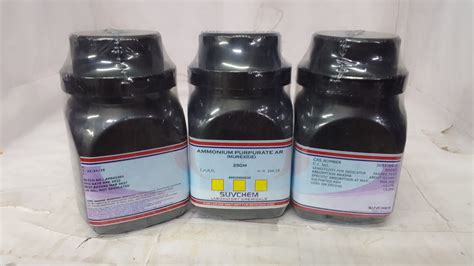 Suvchem Manufacturer And Exporter Of AMMONIUM PURPURATE AR C I NO