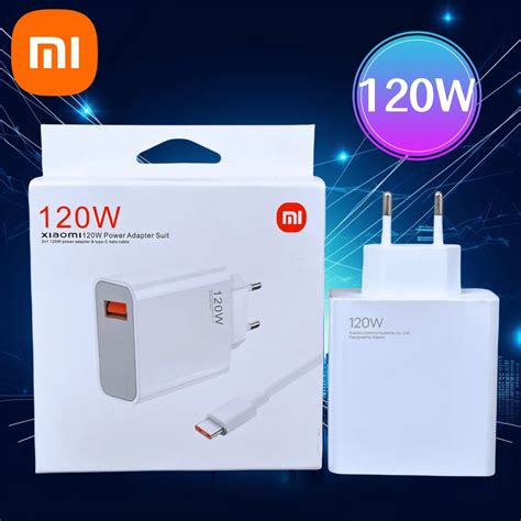 Oryginalny Xiaomi 120W Adowarka Turbo Szybkie Adowanie EU Hipercharge