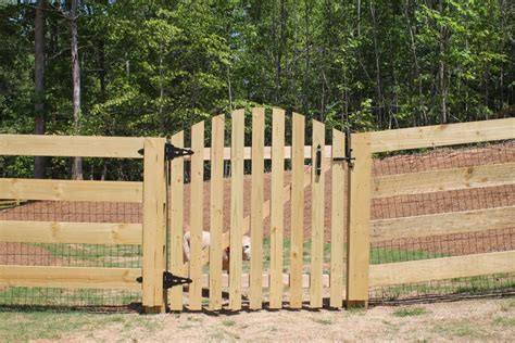 Arched Picket Style Gate - Accurate Fence, Atlanta Fence Company