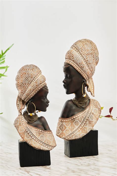 Figura Decorativa Mujer Africana Concepts De Prati Tienda Online