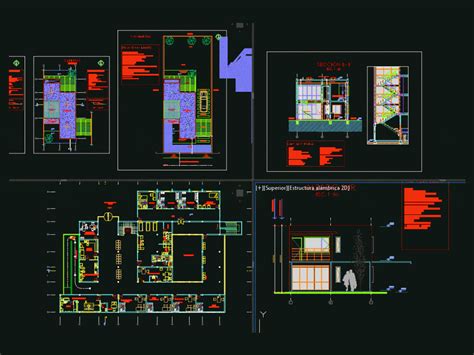 House 2 Levels DWG Section For AutoCAD Designs CAD