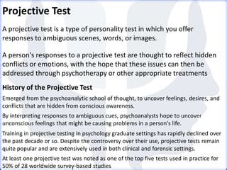 Projective Tests PPT