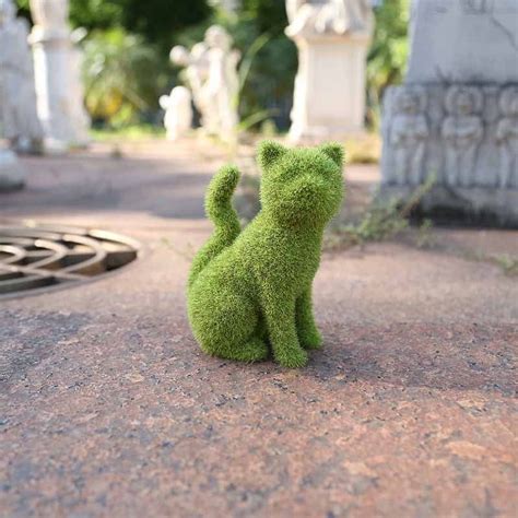 Hxlamzoo Clearance Supplies Decorative Dog Garden Statues Funny Flocking Dog Decor for Outside