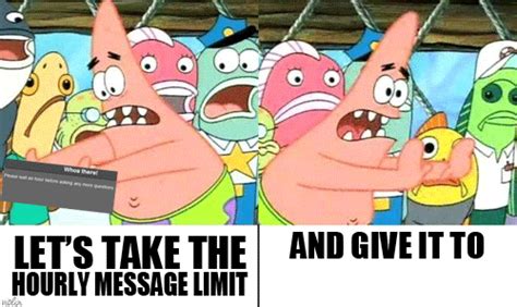 Patrick Meme Push It Somewhere Else